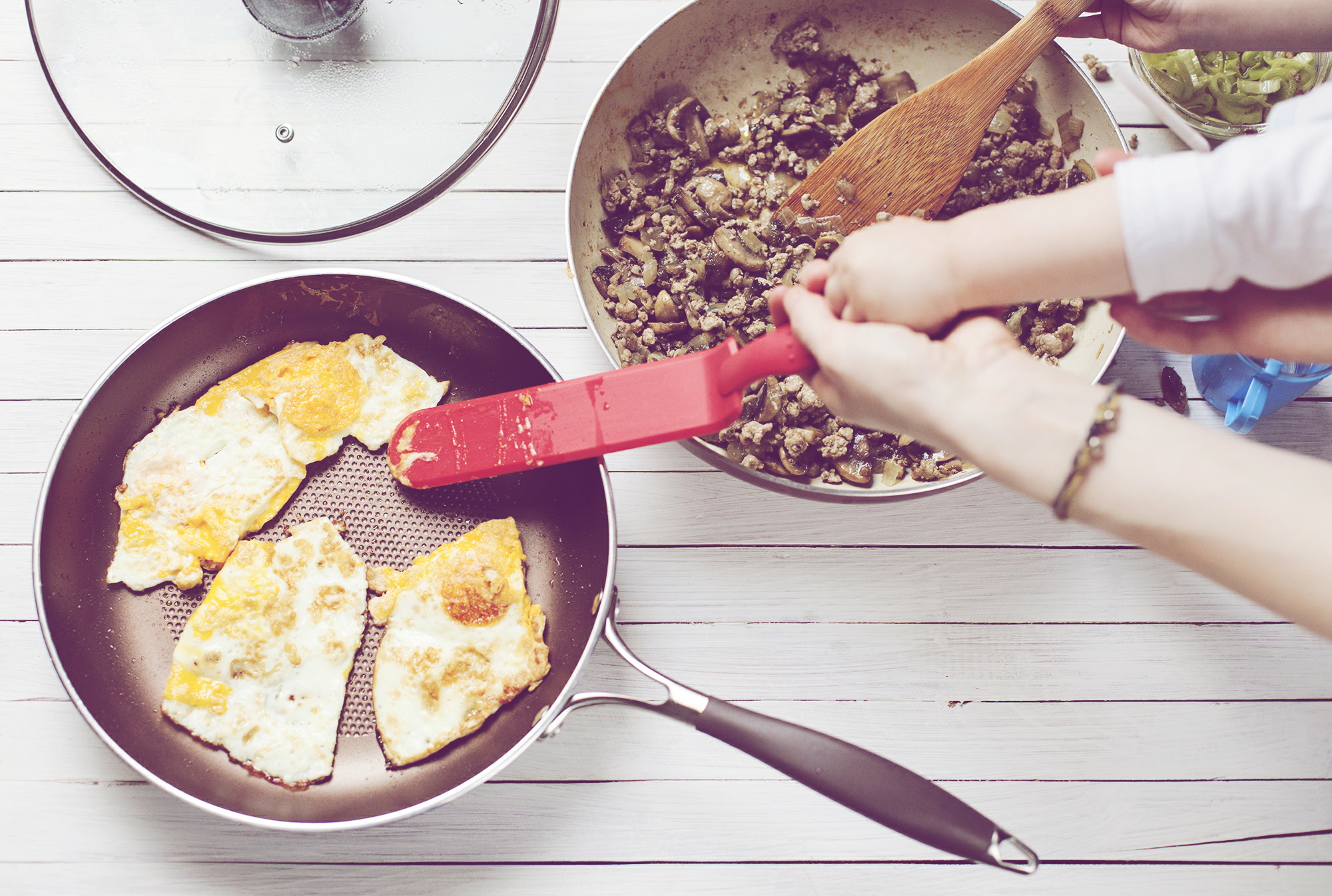 Korean bibimbap (a word or two about + how we serve it)